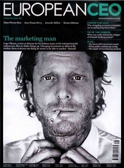 European CEO Magazine, Agosto a Setembro de 2011