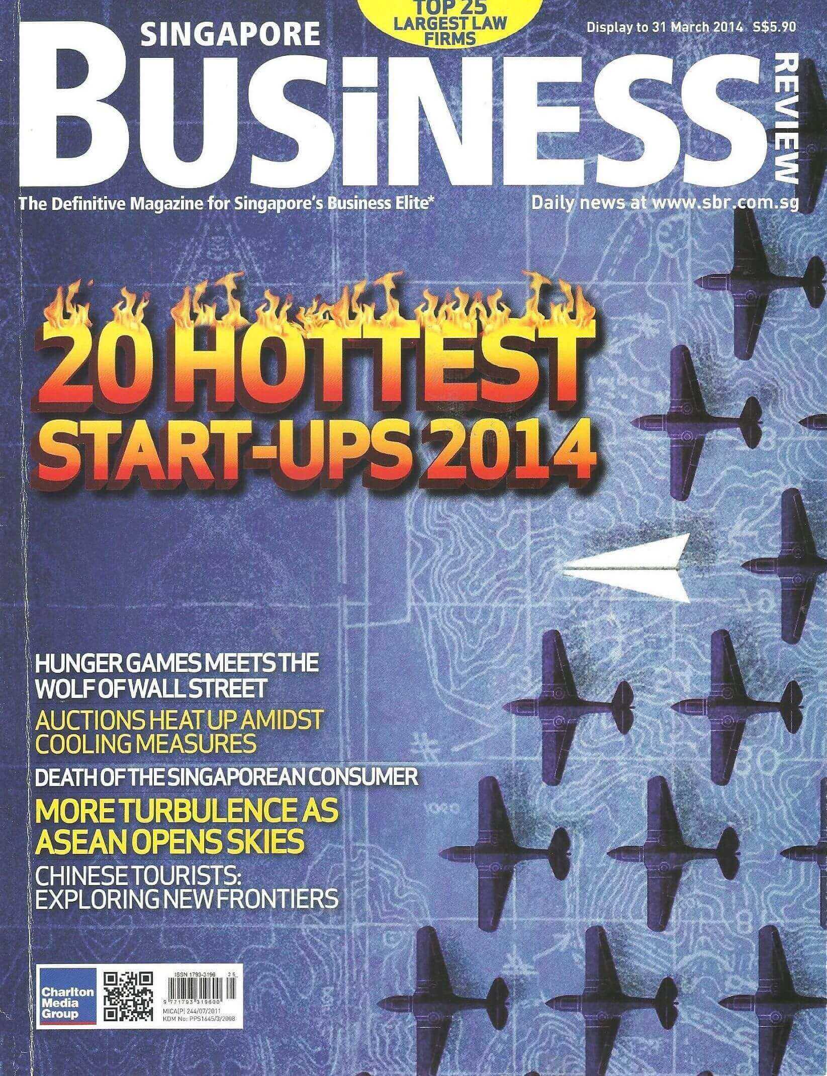 Majalah Singapore Business Review, April 2014